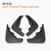 Custom Car Splash Guards Compatible with 2021-Present Buick Verano