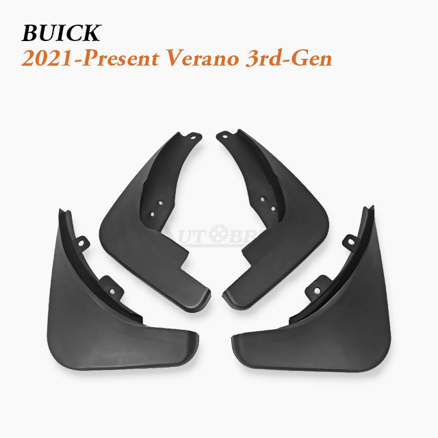 Custom Car Splash Guards Compatible with 2021-Present Buick Verano