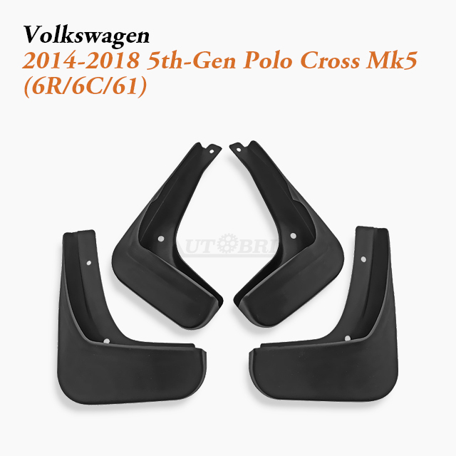OEM Car Splash Shields fit 2014-2018 Volkswagen Polo Cross Mk5 (6R/6C/61)