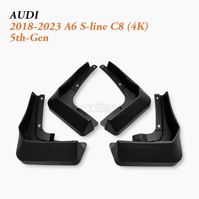 OEM Car Splash Shields Wholesales fit 2018-2023 Audi A6 S-line C8 (4K) 