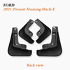 Mud Flaps of BEV SUV Supply fit 2021-Present Ford Mustang Mach-E