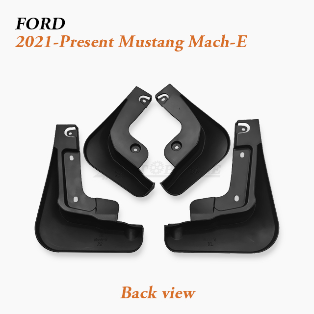 Mud Flaps of BEV SUV Supply fit 2021-Present Ford Mustang Mach-E