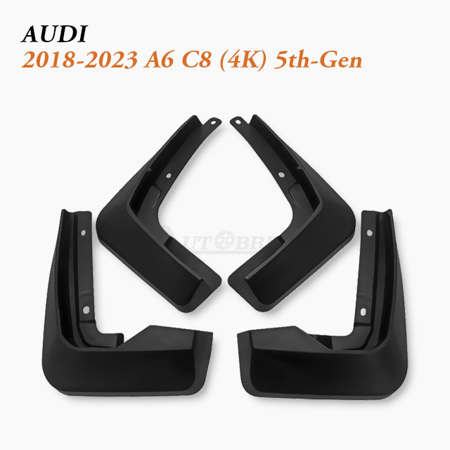 OEM Car Splash Shields Wholesales fit 2018-2023 Audi A6 S-line C8 (4K) 