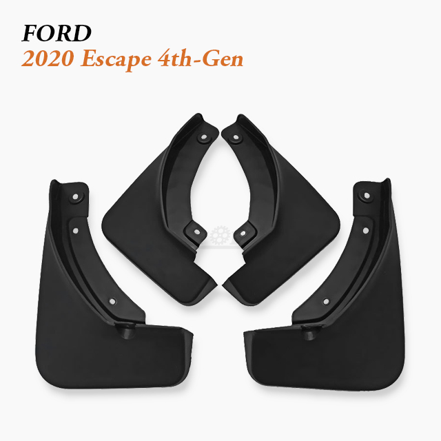Compact Car Splash Shields fit 2020 Ford Escape (Kuga)