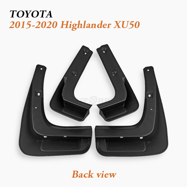 Car Splash Guards OEM Supply fit 2015-2020 Toyota Highlander XU50