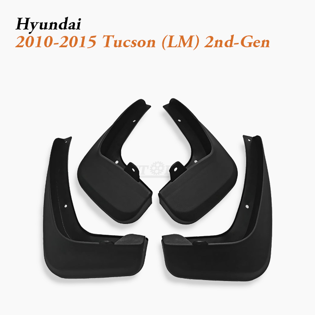 Custom Car Splash Shields Supply fit 2010-2015 Hyundai Tucson (LM)