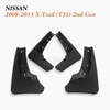 Custom Car Splash Shields Supply fit Nissan X-Trail (T31)