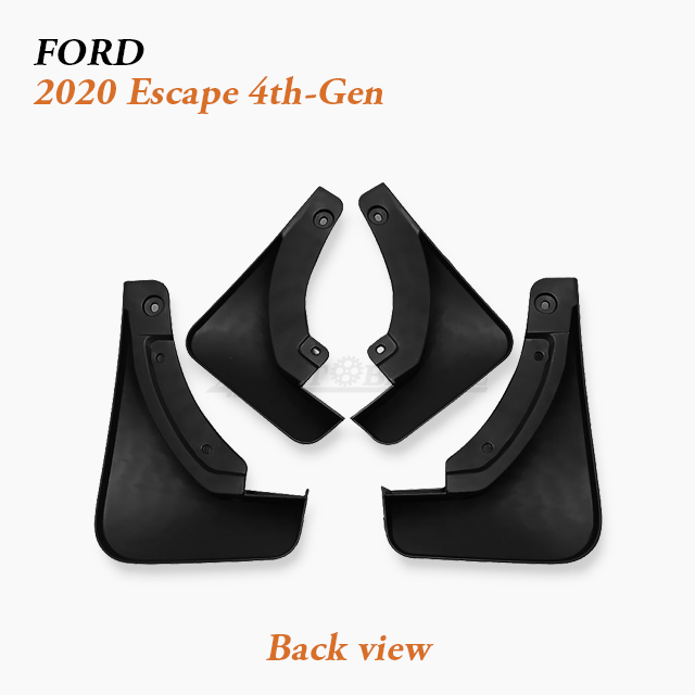 Compact Car Splash Shields fit 2020 Ford Escape (Kuga)