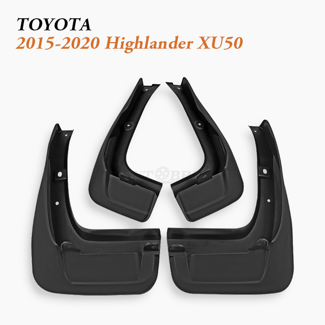 Car Splash Guards OEM Supply fit 2015-2020 Toyota Highlander XU50