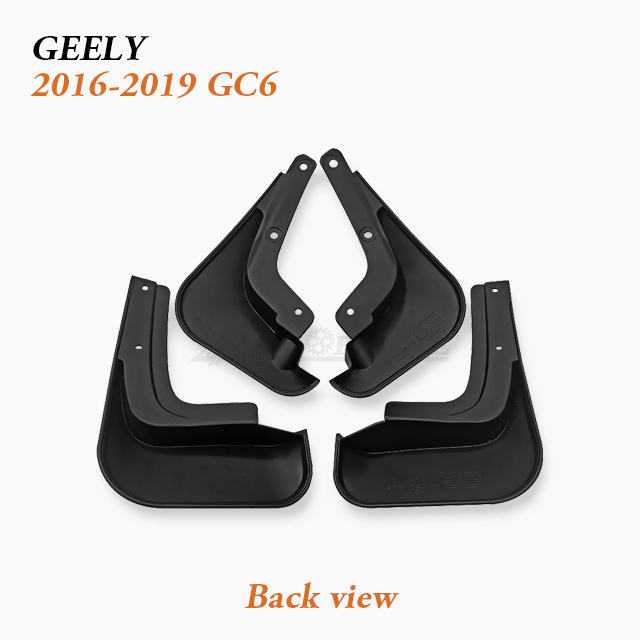 OEM Car Splash Shields Compatible with 2016-2019 Geely GC6 | AutoBridge ...