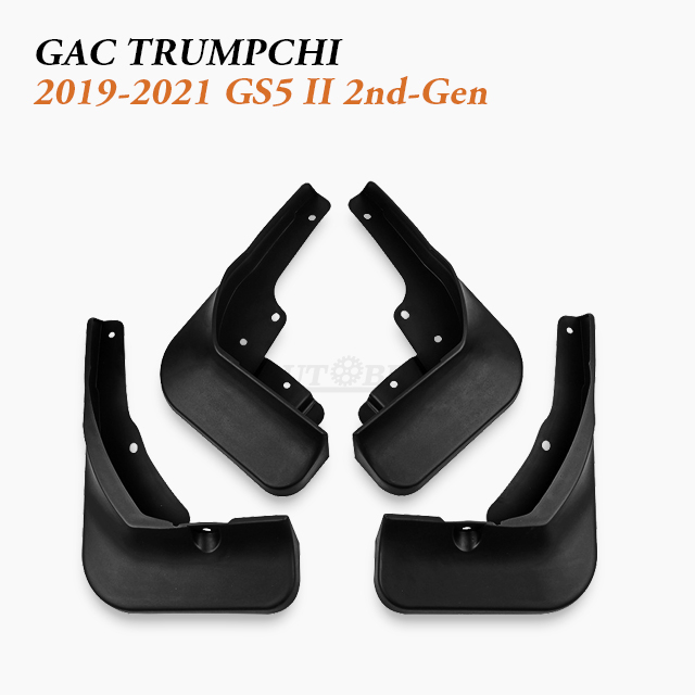 Compact Crossover Car Splash Shields fit 2019-2021 GAC Trumpchi GS5 II