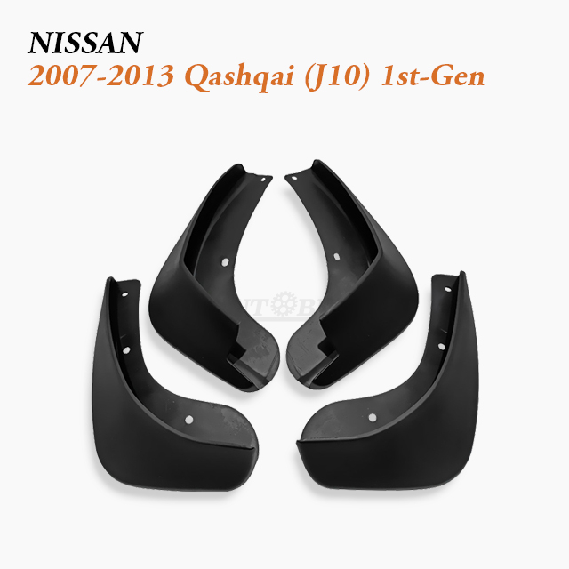 OEM Mud Flaps Supply fit 2007-2013 Nissan Qashqai (J10)