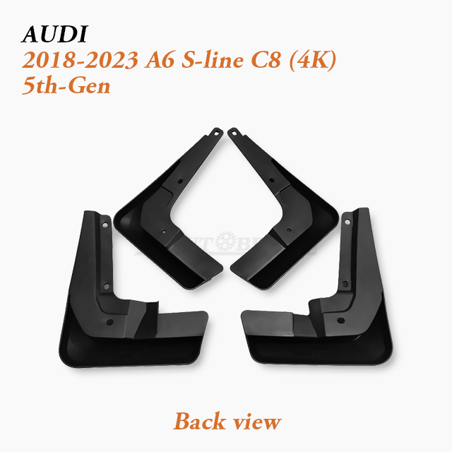 OEM Car Splash Shields Wholesales fit 2018-2023 Audi A6 S-line C8 (4K) 