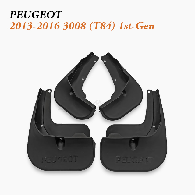 SUV Car Splash Guards Export fit 2013-2016 Peugeot 3008 (T84)