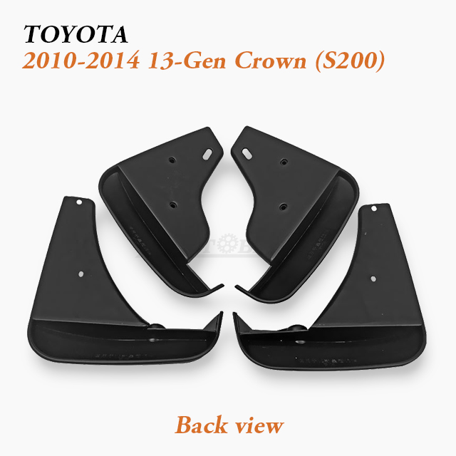 OEM Car Splash Guards Suplly fit 2010-2014 Toyota Crown S200