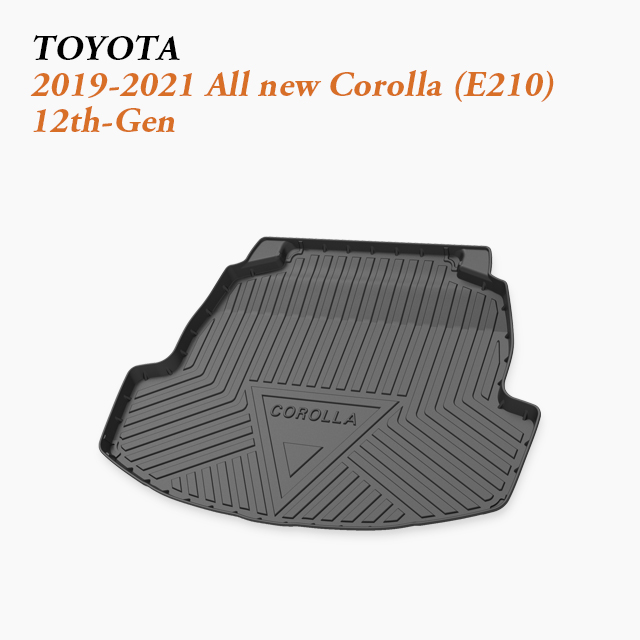 Protective Boot Mat Supply for 2005-2021 Toyota Corolla