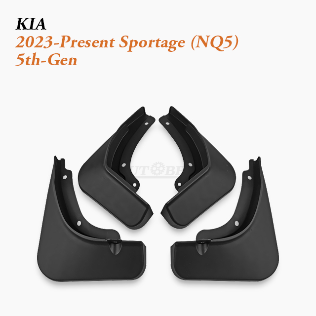 Customized Car Splash Guards Aftermarket Supply fit 2005-Present Kia Sportage