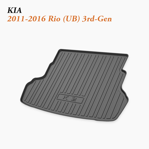 2011–2018 Kia Rio Trunk Cover | Reliable Cargo Defense for Subcompact Sedans