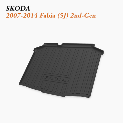 2007-2014 Skoda Fabia Trunk Mat – Practical Hatchback Boot Guard