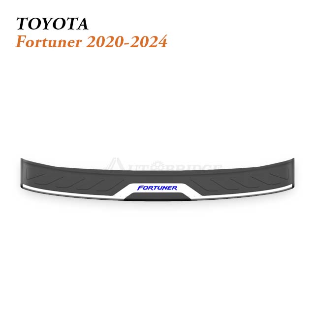 2010-2023 Toyota Fortuner Rear Bumper Protector for Practical Everyday Cargo Loading
