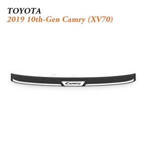 2019 Toyota Camry Rear Bumper Protector for Refined Mid-Size Sedan Trunk Loading