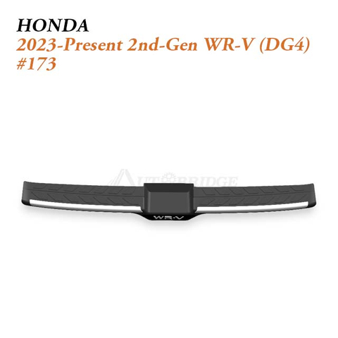 2023-Present Honda WR-V Rear Bumper Protector for Lively Compact SUV Cargo Guarding