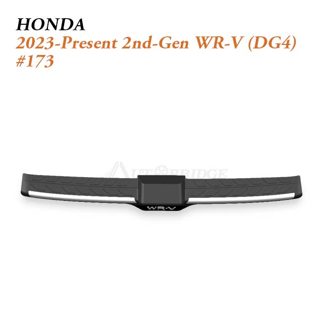 2023-Present Honda WR-V Rear Bumper Protector for Lively Compact SUV Cargo Guarding