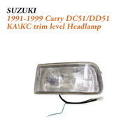 1991–1998 Suzuki Carry KA/KC Rectangle Headlight & Tail Light Set DC51/DD51 Only for Square Lamp Models