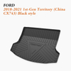 Versatile Luggage Compartment Mat Export for 2018-2021 Ford Territory (China)