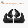 Customized Car Splash Guards Aftermarket Supply fit 2005-Present Kia Sportage