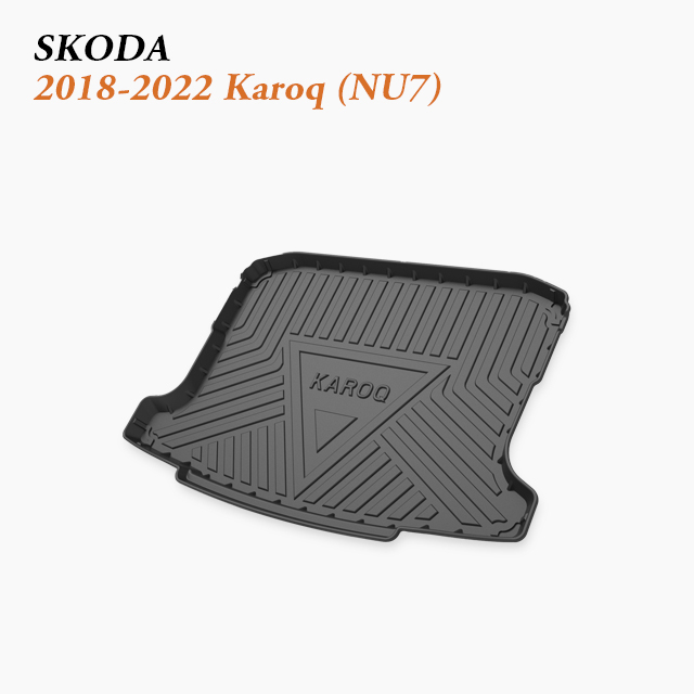 2018-2022 Skoda Karoq Trunk Mat – Adventure Crossover Boot Protector