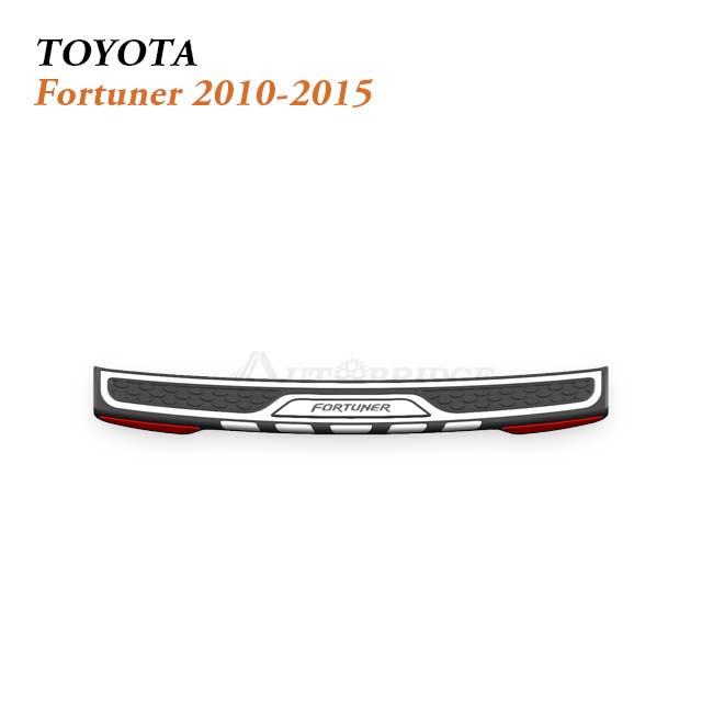 2010-2023 Toyota Fortuner Rear Bumper Protector for Practical Everyday Cargo Loading