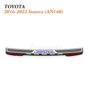 2016-2022 Toyota Innova Rear Bumper Protector for Versatile Family and Fleet MPV Loading
