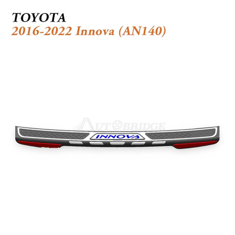 2016-2022 Toyota Innova Rear Bumper Protector for Versatile Family and Fleet MPV Loading