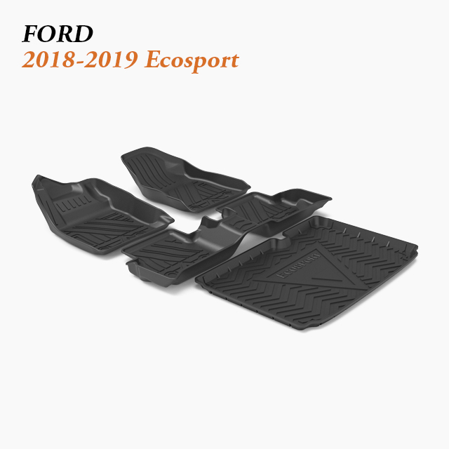 Floor Carpets Export fit 2018-2019 Ford Ecosport