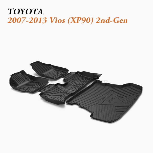 Interior Floor Shields Wholesale fit 2007-2013 Toyota Vios