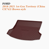 Versatile Luggage Compartment Mat Export for 2018-2021 Ford Territory (China)