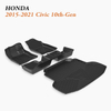 Floor Liner and Trunk Set Wholesale for 2011-Present Honda Civic (9/10/11-gen)