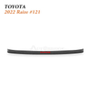 2022 Toyota Raize Rear Bumper Protector for Nimble Compact SUV Cargo Use