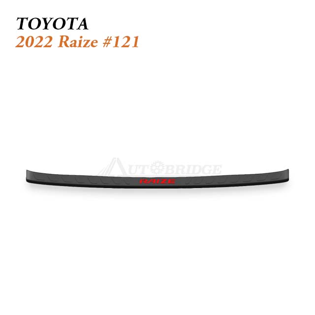 2022 Toyota Raize Rear Bumper Protector for Nimble Compact SUV Cargo Use