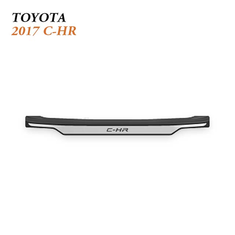 2017 Toyota C-HR Rear Bumper Protector for Stylish Urban Crossover Cargo Protection