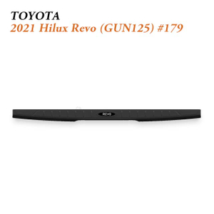2021 Toyota Hilux Revo Rear Bumper Protector for Hard‑Working Pickup Bed Loading
