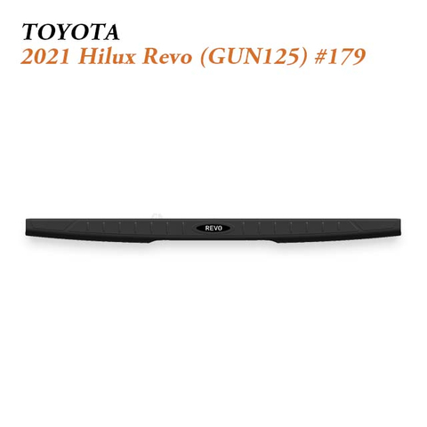 2021 Toyota Hilux Revo Rear Bumper Protector for Hard‑Working Pickup Bed Loading