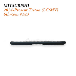 2024-Present Mitsubishi Triton Rear Bumper Protector for Rugged Work-and-Weekend Pickup Loading