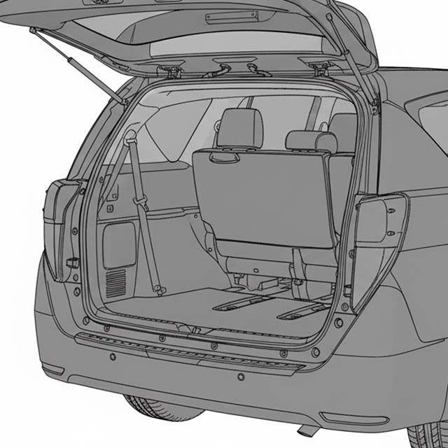 2016-2022 Toyota Innova Rear Bumper Protector for Versatile Family and Fleet MPV Loading