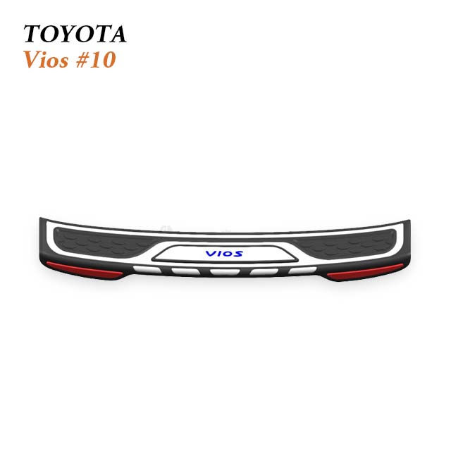 2014-2023 Toyota Vios Boot Sill Protector for Practical Daily Sedan Cargo Use