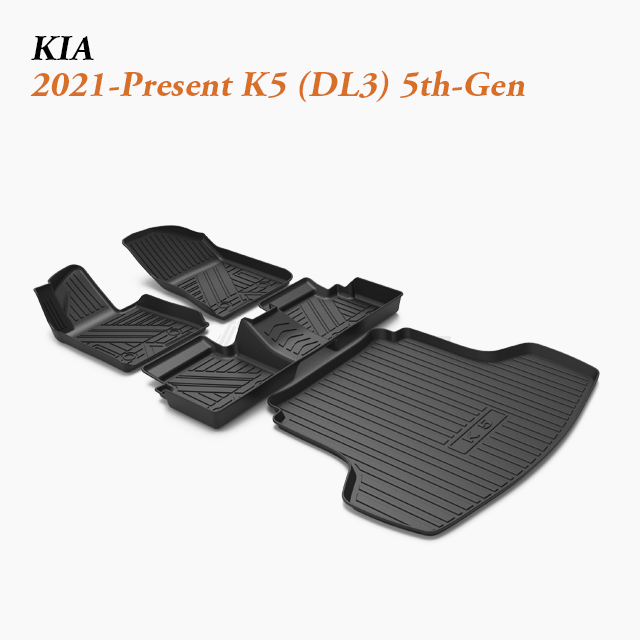 2021-Present Kia K5 (DL3) 5th-Gen Floor Carpets Wholesales - Custom Fit Interior Floor Shields