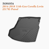Easy to clean Trunk Bed Mats Export fit 2014-2022 Toyota Corolla Levin