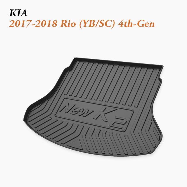 2011–2018 Kia Rio Trunk Cover | Reliable Cargo Defense for Subcompact Sedans