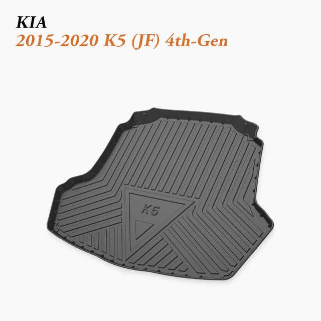 2010–2021 Kia K5 Trunk Mat | Spacious Cargo Defense for Mid-Size Sedans